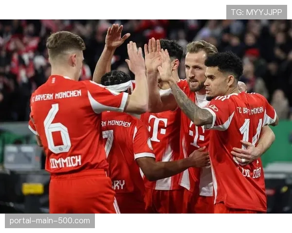 拜仁队史首次三名球员同赛季欧冠参与进球上双：凯恩、迪亚斯、奥利塞